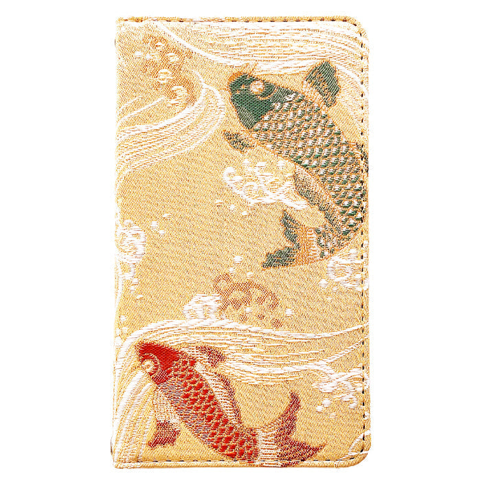 【Leo&Aoi公式ショップ】 AQUOS wish5 SH-52F A502SH SH-M32 カバー 手帳型 西陣織 着物 松 手帳型ケース sh52f アクオス ウィッシュ5 スマホケース 【安心の返品保証付き】