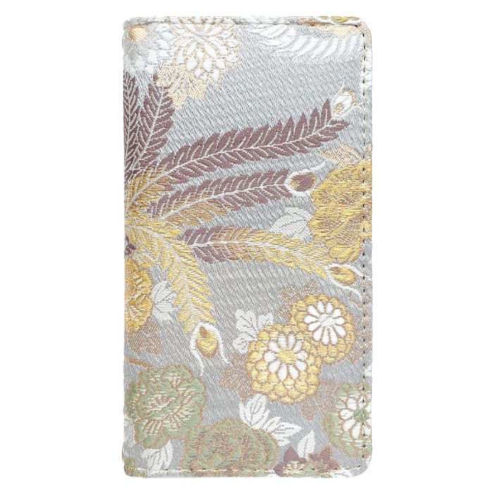 【Leo&Aoi公式ショップ】 iphone se3 / iphone se2 / iphone8 / iphone7 ケース カバー 西陣織 着物 高美者 手帳型ケース アイフォンスマホケース 【安心の返品保証付き】