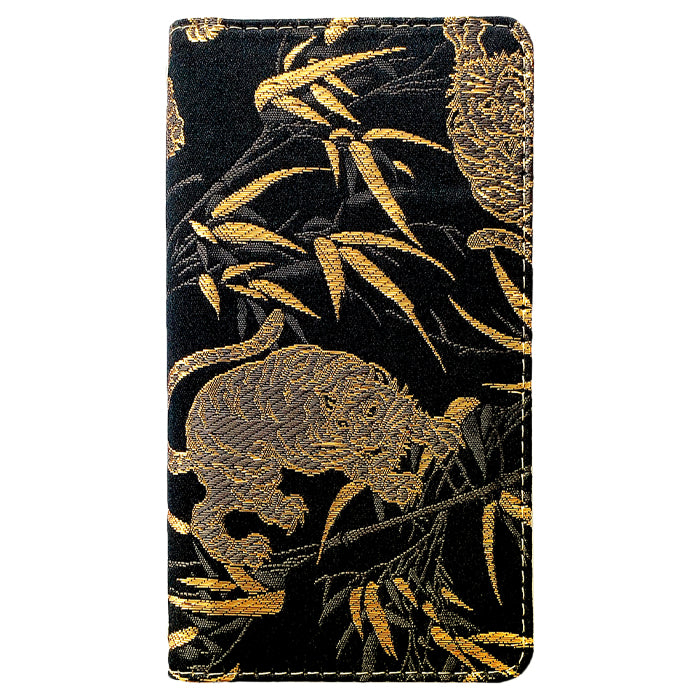 【Leo&Aoi公式ショップ】 iPhone 15 pro max iPhone15proMax ケース カバー 手帳型 西陣織 着物 竹 手帳型ケース アイフォン15プロマックス スマホケース 【安心の返品保証付き】