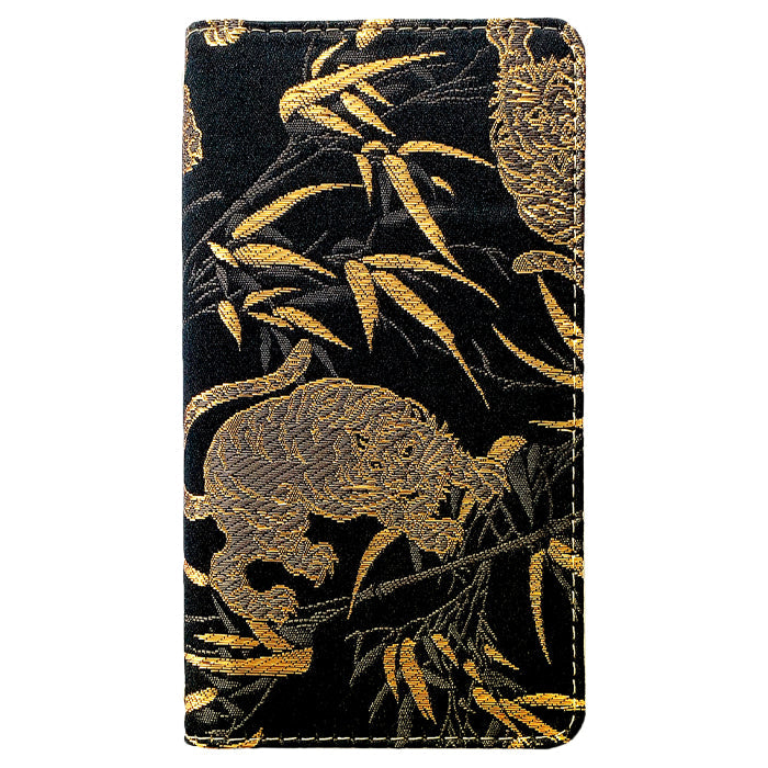 【Leo&Aoi公式ショップ】 iPhone 17 pro max iphone17promax ケース カバー 手帳型 西陣織 着物 竹 手帳型ケース アイフォン17プロマックス スマホケース 【安心の返品保証付き】