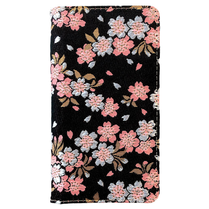 【Leo&Aoi公式ショップ】 iphone13mini ケース iPhone 13 mini カバー 手帳型 西陣織 着物 宵 手帳型ケース アイフォン13 ミニ スマホケース 【安心の返品保証付き】