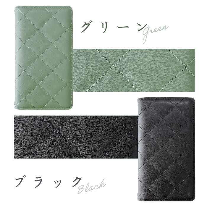 【Leo&Aoi公式ショップ】 arrows We2 F-52E FCG02 M07 A402FC ケース 韓流キルティング 手帳型ケース f52e アローズ ウィー スマホケース 【安心の返品保証付き】
