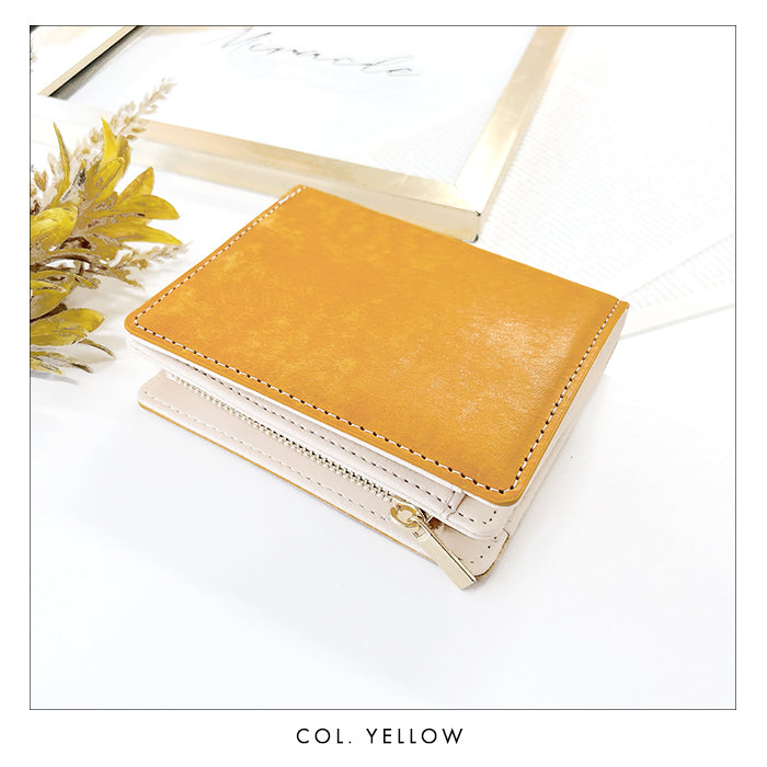 【Leo&Aoi公式ショップ】レザリア L字ジッパー二つ折り財布 本革 レディース メンズ カード収納 小銭入れ サイフ ウォレット 革 レザー 牛革 WM-D4-02 【安心の返品保証付き】