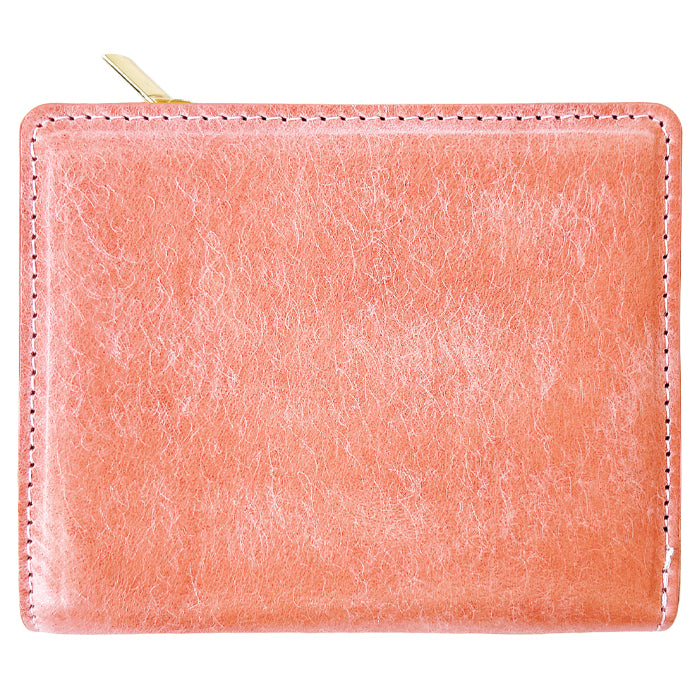 【Leo&Aoi公式ショップ】レザリア L字ジッパー二つ折り財布 本革 レディース メンズ カード収納 小銭入れ サイフ ウォレット 革 レザー 牛革 WM-D4-02 【安心の返品保証付き】