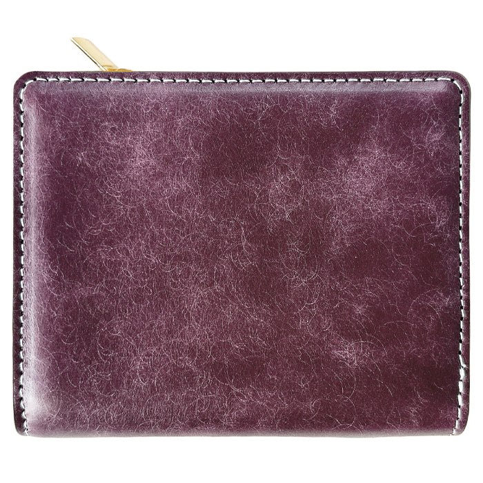 【Leo&Aoi公式ショップ】レザリア L字ジッパー二つ折り財布 本革 レディース メンズ カード収納 小銭入れ サイフ ウォレット 革 レザー 牛革 WM-D4-02 【安心の返品保証付き】