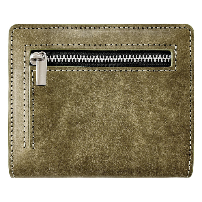 【Leo&Aoi公式ショップ】本革 レザリア スリム二つ折り財布 メンズ レディース カード収納 小銭入れ コインケース付き サイフ ウォレット 薄型 コンパクト WM-D3-02【安心の返品保証付き】