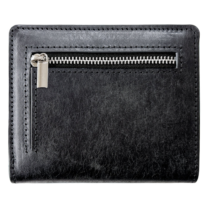 【Leo&Aoi公式ショップ】本革 レザリア スリム二つ折り財布 メンズ レディース カード収納 小銭入れ コインケース付き サイフ ウォレット 薄型 コンパクト WM-D3-02【安心の返品保証付き】