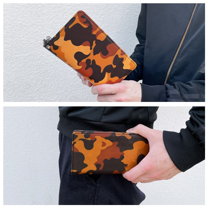 【Leo&Aoi公式ショップ】  Google Pixel 10 Pro XL pixel10proxl ケース カバー 手帳型 本革 カモフラージュ 迷彩 手帳型ケース グーグル ピクセル スマホケース 【安心の返品保証付き】