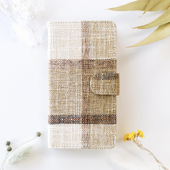 【Leo&Aoi公式ショップ】 らくらくスマートフォン me F-03K ケース カバー ランチョンマット風 手帳型ケース f03k らくらく スマホ スマホケース 【安心の返品保証付き】