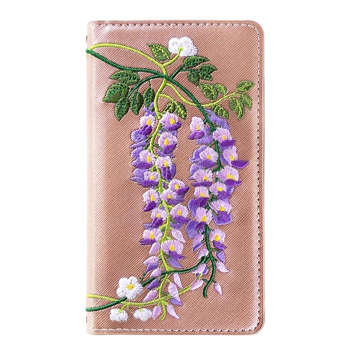 【Leo&Aoi公式ショップ】 iPhone 15 Plus ケース カバー iPhone15plus 手帳型 マダム刺繍 手帳型ケース アイフォン 15 プラス スマホケース