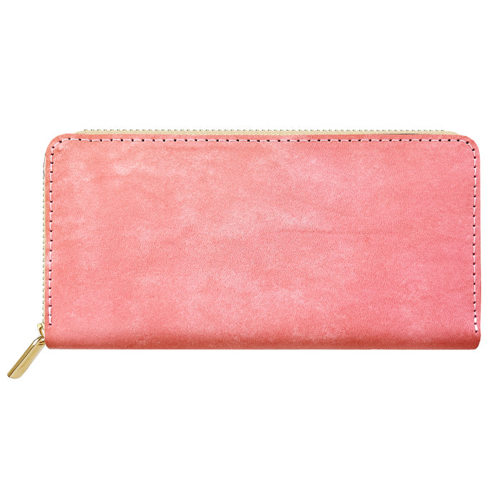 【Leo&Aoi公式ショップ】 イタリア製 マヤベリー 蛇腹 カードポケット付き 長財布 本革 ラウンド型ファスナー 財布 レディース 大容量 【安心の返品保証付き】