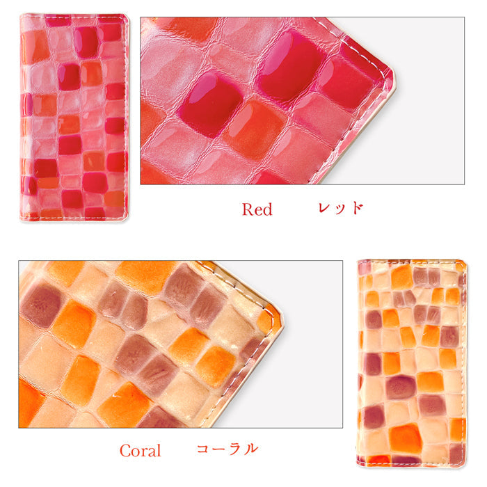 【Leo&Aoi公式ショップ】 arrows We2 F-52E FCG02 M07 A402FC ケース 本革 ちょっと上品なステンドグラス 手帳型ケース f52e アローズ ウィー スマホケース【安心の返品保証付き】