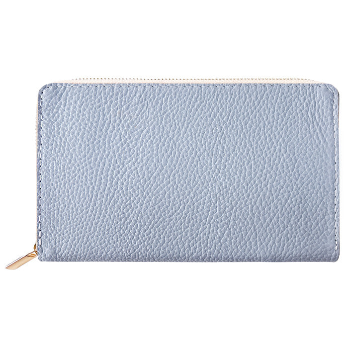 【Leo&Aoi公式ショップ】ニュアンスカラー マルチケース 本革 通帳ケース パスポートケース 母子手帳ケース 大容量 スリム設計 ファスナー付き メンズ レディース おしゃれ ハンドメイド 【安心の返品保証付き】