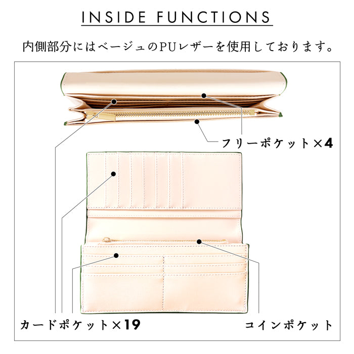 【Leo&Aoi公式ショップ】本革 オオツカ 長財布 二つ折り長財布 メンズ サイフ さいふ ウォレット 革 レザー カード収納 小銭入れ コインケース付き WL-D2-01 【安心の返品保証付き】