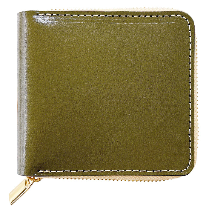 Leo&Aoi公式ショップ】 やさしいおかん 二つ折り ラウンド型財布 栃木