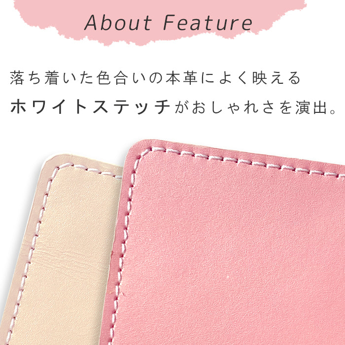 【Leo&Aoi公式ショップ】 パステル マウスパッド 本革 レザー 革 上質 オフィス ビジネス ステーショナリー マウス パッド 文具 敷物 パステルカラー レディース 【安心の返品保証付き】