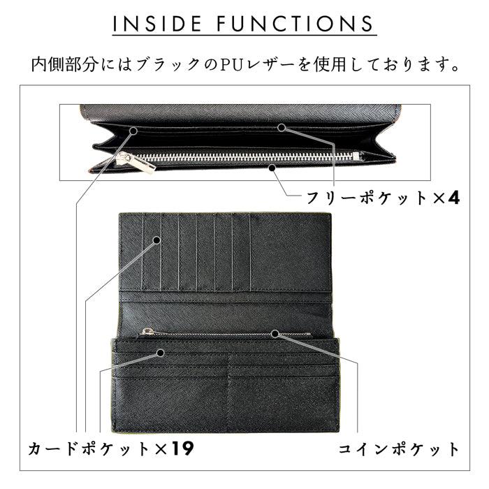 【Leo&Aoi公式ショップ】パイオニア 二つ折り長財布 本革 長財布 メンズ サイフ さいふ ウォレット 革 レザー カード収納 小銭入れ コインケース付き 牛革 風合い豊かな本革に、こだわりの5色 WL-D2-02 【安心の返品保証付き】