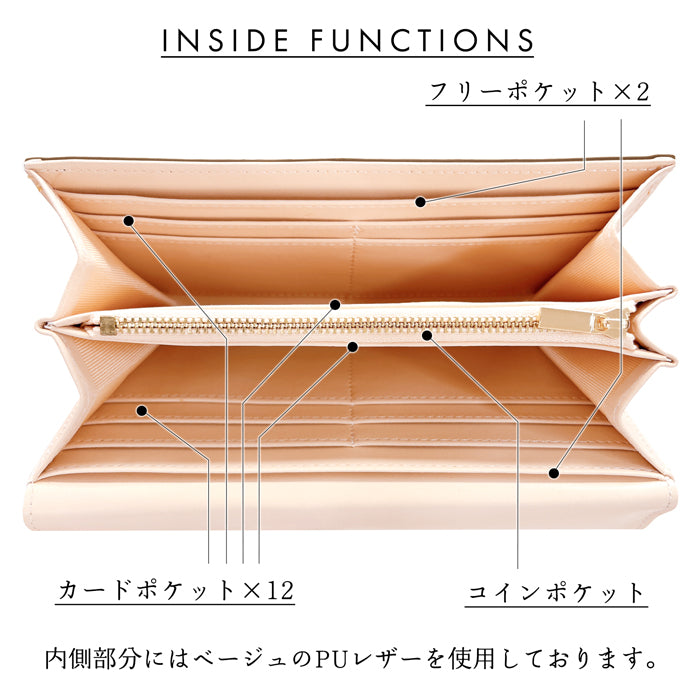 【Leo&Aoi公式ショップ】パイオニア 三つ折り長財布 本革 財布 メンズ 小銭入れ カード収納 コインケース サイフ さいふ ウォレット 革 レザー 牛革 風合い豊かな本革に、こだわりの5色 WL-T1-02 【安心の返品保証付き】