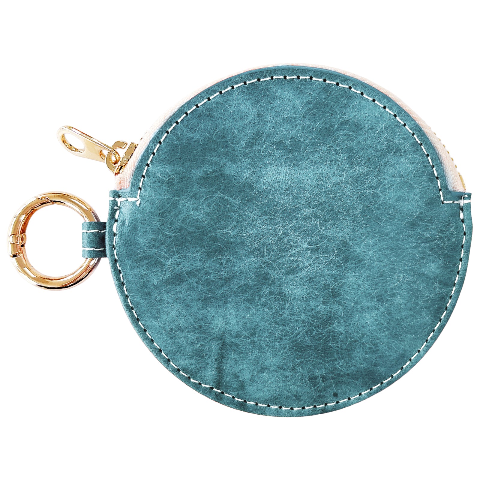 【Leo&Aoi公式ショップ】本革 レザリアレザー 丸形コインケース 小銭入れ メンズ レディース 革 レザー 牛革 風合い豊かな本革に、こだわりの5色 CC-C1-02 【安心の返品保証付き】