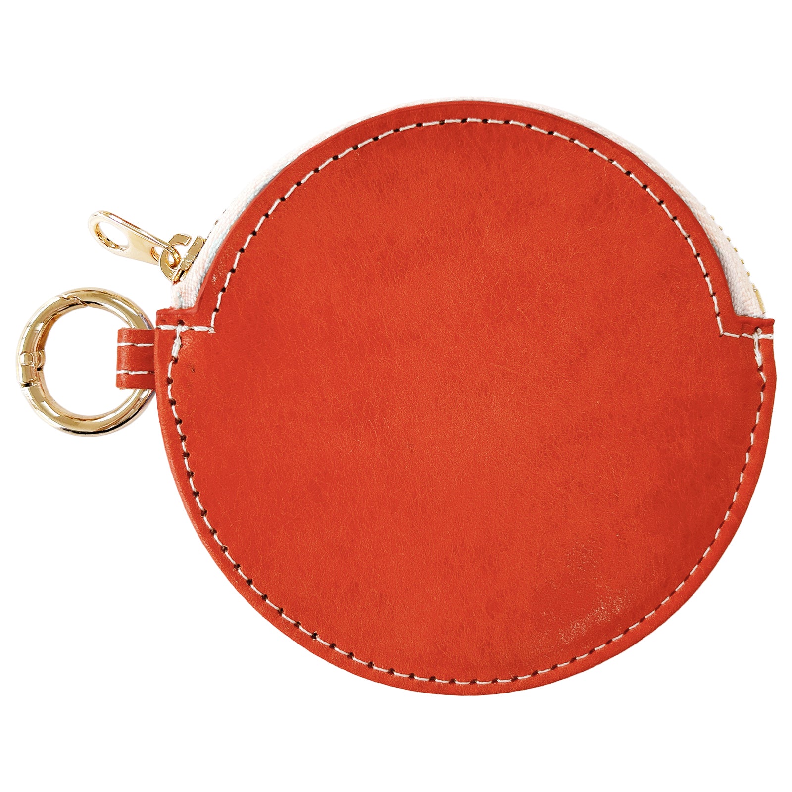 【Leo&Aoi公式ショップ】本革 レザリア レザー 丸い財布 小銭入れ メンズ レディース 革 レザー 牛革 ポーチ カード収納 CC-C2-02  【安心の返品保証付き】