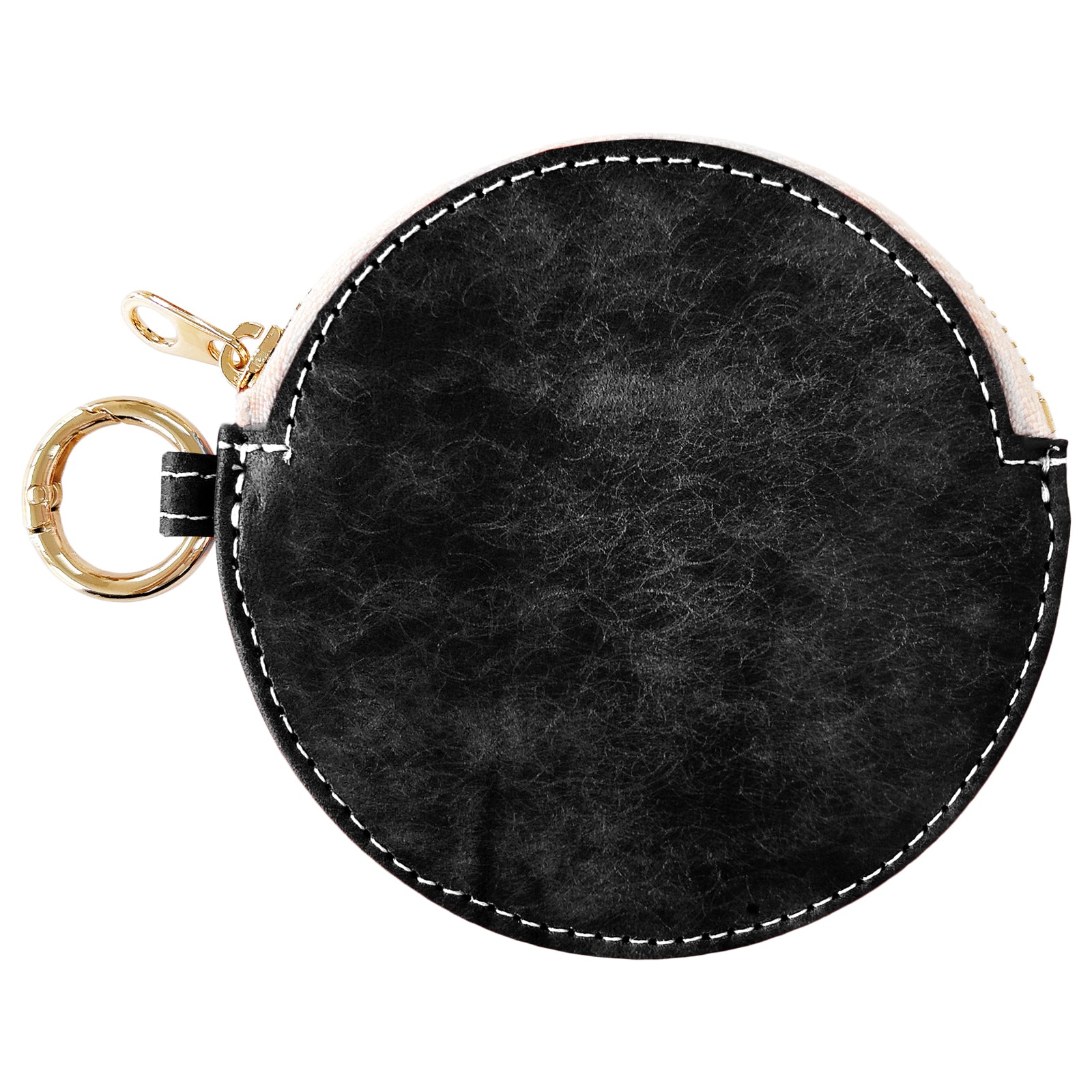 【Leo&Aoi公式ショップ】本革 レザリア レザー 丸い財布 小銭入れ メンズ レディース 革 レザー 牛革 ポーチ カード収納 CC-C2-02  【安心の返品保証付き】