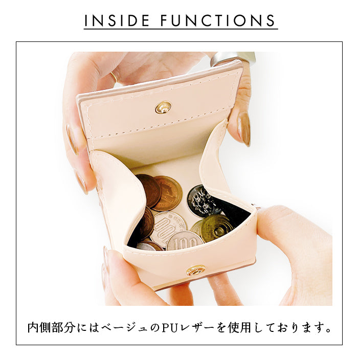 【Leo&Aoi公式ショップ】 プエブロベリー 本革 イタリア製 コインケース ボックス型 小銭入れ メンズ レディース 革 コンパクト スリム 薄型 ケース 牛革 レザー シンプル イタリアンレザー タンニン鞣し