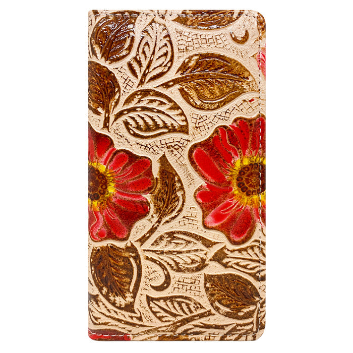 【Leo&Aoi公式ショップ】 iphone12mini ケース iPhone 12 mini カバー 手帳型本革 レトロな 花 型押し 手帳型ケース アイフォン12 ミニ スマホケース 【安心の返品保証付き】