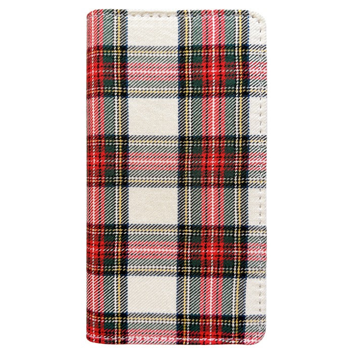 【Leo&Aoi公式ショップ】 タータンチェック スマホケース 手帳型ケース arrows シリーズ 対応