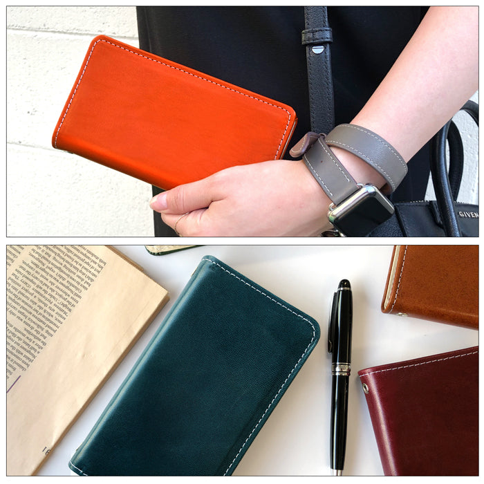 【Leo&Aoi公式ショップ】 らくらくスマートフォン F-53E ケース f53e カバー 手帳型 栃木レザー こだわり親父の本革 手帳型ケース らくらくフォン docomo ドコモ スマホカバー【安心の返品保証付き】