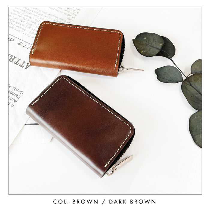 【Leo&Aoi公式ショップ】栃木レザー こだわり親父の本革 ラウンド型キーケース 4連 本革 メンズ レディース スマートキー 牛革 ヌメ革 牛ヌメ革 レザー 鍵入れ 鍵 カギ 収納 スリム コンパクト キーホルダー キーケース 【安心の返品保証付き】